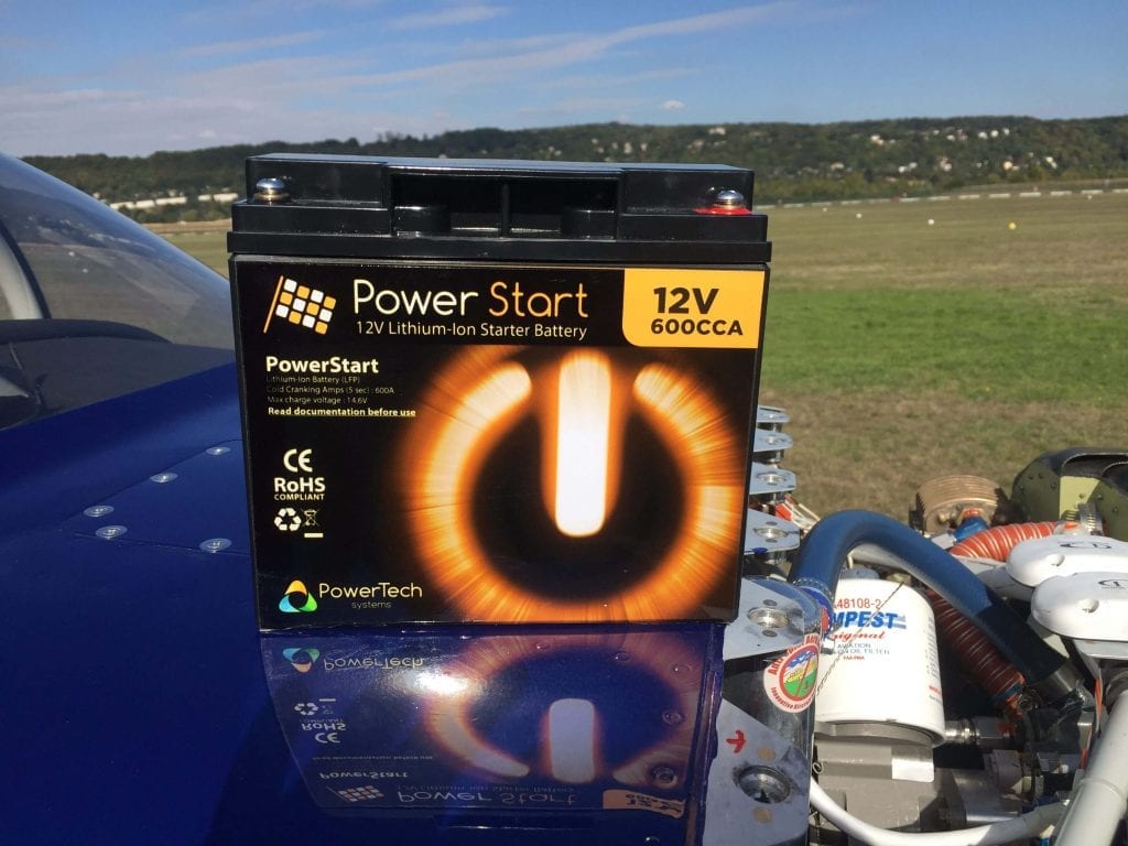 12V Lithium Starter Battery PowerStart 600 CCA : High Power Start battery
