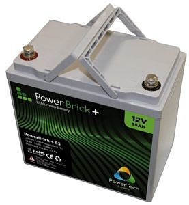 PowerBrick PRO+ Lithium Ion battery 12V 55Ah