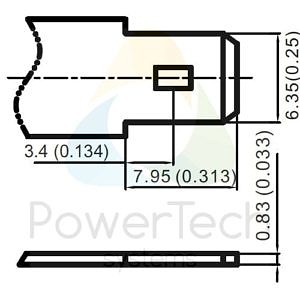 Batterie 12V Lithium Etanche PowerTeck Powerbrick+ 12V 45Ah