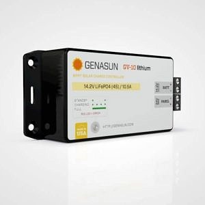 Genasun GV10 Lithium 140W-10A MPPT Solar Controler for 12V Batteries