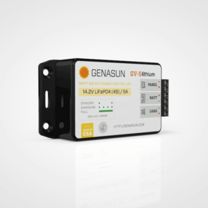 Genasun GV5 Lithium 65W-5A MPPT Solar Controler for 12V Lithium Batteries