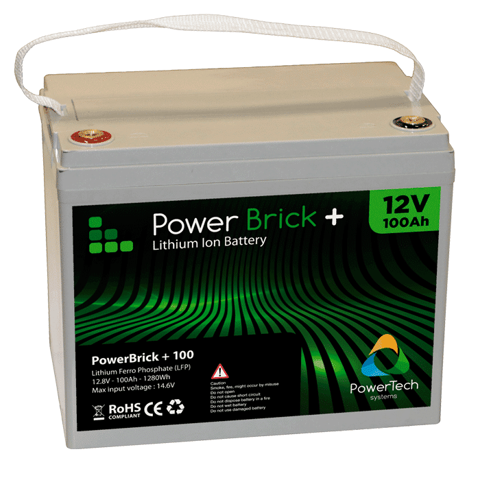 Batterie au Lithium EXTRAPOWER 12V 150Ah LiFePO4 pour Camping-car