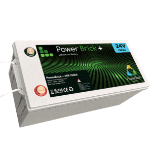 Batterie Lithium 24V 150Ah – LiFe (LiFePO4) – PowerBrick® Pro 2 ans