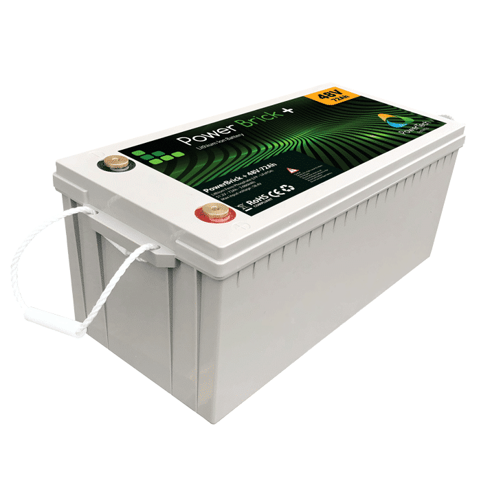 Batterie Lithium 48V 72Ah - Technologie LiFePO4 - PowerBrick