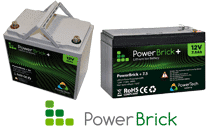 PowerBrick LifePO4 batteries for camper vans