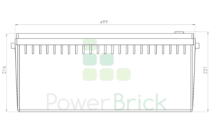 PowerBrick+ Batterie lithium 24V 32Ah PB+24/32