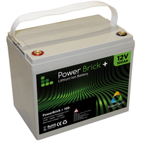 Lithium Ion battery 12V-30Ah - LiFePO4 - PowerBrick®